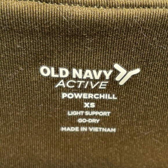 Ladies Old Navy Sports Bra - Olive Green - size XS - NWT - Picture 8 of 9